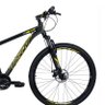 Bicicleta tsw ride 21v r29 preta/amarela - 3