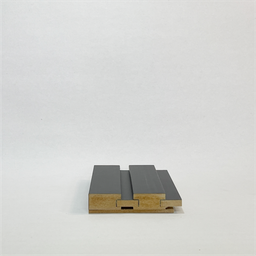 Cabeceira de Cama Ripada 115cm Larg. Preto | Santa Rita Reveste - 5