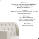 Ver imagem 2 de Kit 02 Poltrona Decorativa Gênises Suede Escritório Recepção