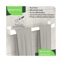 Ver imagem 6 de Porta Toalha Banho Suporte Banheiro Toalheiro Branco F.elg