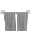 Ver imagem 2 de Porta Toalha Banho Suporte Banheiro Toalheiro Branco F.elg