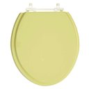 Ver imagem 1 de Assento Sanitario Poliéster Convencional Oval Bege Saara para Vaso Deca
