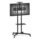 Ver imagem 1 de Pedestal para Tv 32 a 75 Suporte com Rodízios Cts600