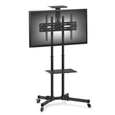 Pedestal para Tv 32 a 75 Suporte com Rodízios Cts600