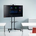 Ver imagem 5 de Pedestal para Tv 32 a 75 Suporte com Rodízios Cts600
