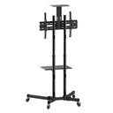 Ver imagem 6 de Pedestal para Tv 32 a 75 Suporte com Rodízios Cts600