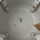 Ver imagem 4 de Vaso Cilíndrico Decore Polietileno 36x33x33cm Japi - Off-white