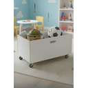 Ver imagem 4 de Baú Organizador de Brinquedos Mdf com Rodinhas 360º Brincar