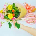 Ver imagem 3 de Tesoura Japonesa Florista Ikebana e Ikenobo Sakagen Rosa Pink Type F170 Ref.10352