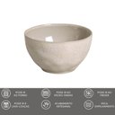 Ver imagem 4 de Bowl Orgânico Latte Off White 558ml Porto Brasil Cumbuca para Servir Caldos Sopas Massas