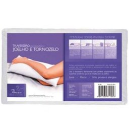 Travesseiro Para Joelho E Tornozelo - Fibrasca - 1 Travesseiro Para Joelho E Tornozelo - Fibrasca - 1