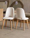 Ver imagem 1 de Cadeiras para Mesa de Jantar Moderna - Haley - Requinte Salas