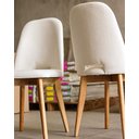 Ver imagem 2 de Cadeiras para Mesa de Jantar Moderna - Haley - Requinte Salas