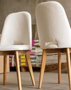 Ver imagem 2 de Cadeiras para Mesa de Jantar Moderna - Haley - Requinte Salas