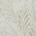 Ver imagem 1 de Papel de Parede Vinílico Folhagem Elegance Bege e Marfim - Coleção Poet Chart 5