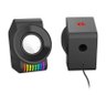 Caixa de Som Gamer Redragon Gs514 Kage Rgb - 3w - Conector P2 e Usb - 3