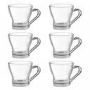 Ver imagem 1 de Conjunto de xícaras de Vidro com Alça Metal 220Ml Wincy Conj com 6 xicara Vidro Chá com Alça Metal