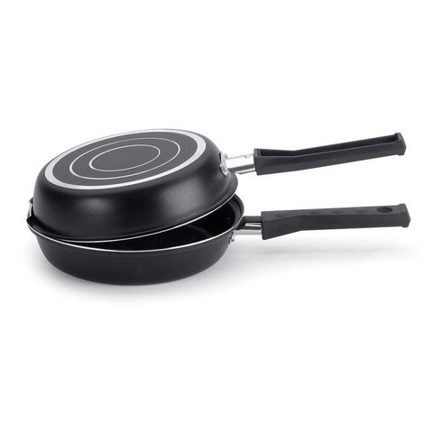 Frigideira Dupla 18cm Omeleteira Multiflon