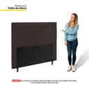 Ver imagem 3 de Cabeceira Cama Box Casal Viena 140cm Corano Marrom