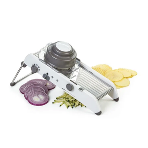 Mandoline/Cortador Profissional Em Aço Cinza - Hudson (Cód. 3623)