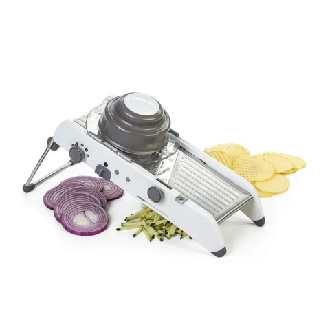 Mandoline/Cortador Profissional Em Aço Cinza - Hudson (Cód. 3623)