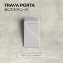 Ver imagem 7 de Trava Porta de Piso Comfortdoor Calço para Porta de Borracha Cinza