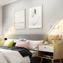 Ver imagem 5 de Luminária 30cm Barra Linear Led 3 Cores Giratória 330 Graus Silicone Minimalista Gimpo Kjbd-150:bran