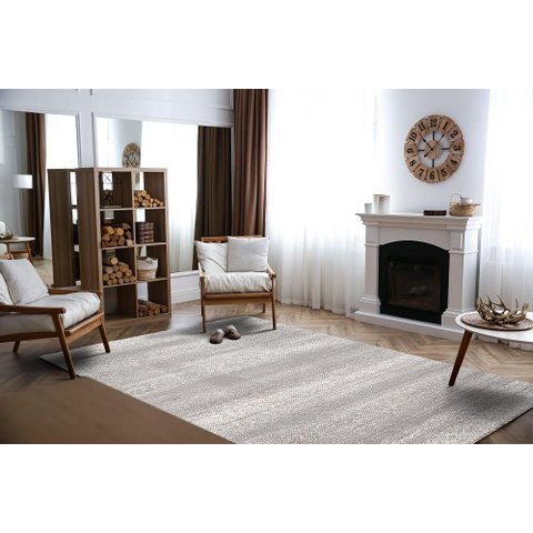 Tapete Sala Turco Rafinatto 04 2,50 X 2,00 Macio Cinza
