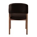 Ver imagem 7 de Kit 6 Cadeiras Decorativa Sala de Jantar Luxo Luna Facto Marrom - Mozzelar