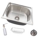 Ver imagem 1 de Cuba Gourmet Aço Inox para Cozinha 50X40cm com Acessórios - CUB-003-201 - STILLUS HOME CUBA GOURMET