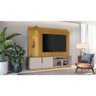 Estante Home para Tv até 60 Polegadas Amparo Candian - Jcm Movelaria Movelaria Nature-off White - 2