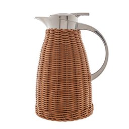 Garrafa Térmica de Rattan Marrom 1,5L - 1