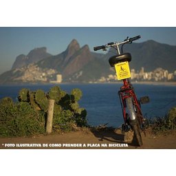Plaquinha de Sinalização para Bicicleta - 3