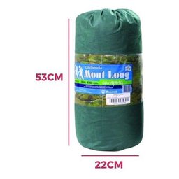 Colchonete Camping Solteiro Sacola Transporte Verde F.a - 3
