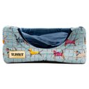 Ver imagem 3 de Cama Iglu e Toca para Cachorro Impermeavel Luppet Azul Pets - M