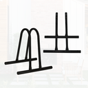 Ver imagem 5 de Suporte para 1 Bicicleta Bicicletario Bike Estacionamento Fixação para Condominio Casa Aro 24 Ao 29