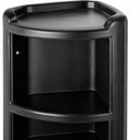 Ver imagem 4 de Porta Shampoo Parede Cantoneira Banheiro Duplo Organizador Canto Prateleira Preto Multiuso Suporte