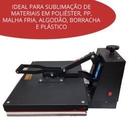 Prensa Térmica Sublimação 40cm X 60cm - Importway - 127 V - 8