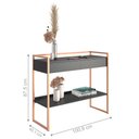 Ver imagem 3 de Conjunto Buffet e Aparador Industrial Preto Cobre