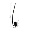 Ver imagem 2 de Arandela Polux 11w 60cm Preto Gmh