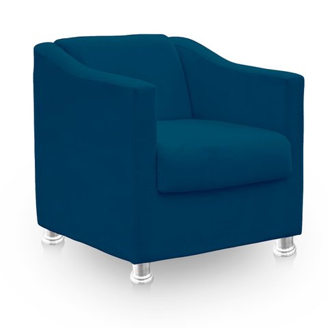 Poltrona para Recepção, Clinica , Salão, Sala Escritório Suede Escolha Sua Cor