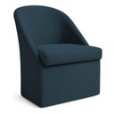 Ver imagem 3 de Kit 8 Poltronas Decorativa Malli Veludo - Pallazio Cor:Azul Marinho