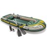 Bote Seahawk 400 Set (68350, Remo de Alumínio de 122 Cm, 58614) - Intex - 1