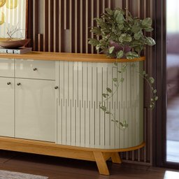 Buffet Mônaco 183cm 308140 Cumaru Opala Madetec - 3