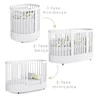 Berço Evolutivo Redondo Mini Cama 3 em 1 Encanto - 7