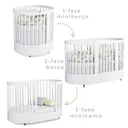 Ver imagem 7 de Berço Evolutivo Redondo Mini Cama 3 em 1 Encanto
