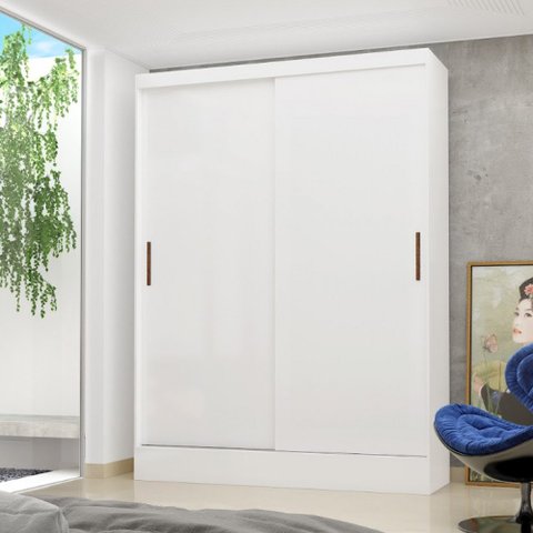 Guarda-roupa Belem 2 Portas de Correr 2 Gavetas