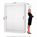 Ver imagem 3 de Guarda-roupa Belem 2 Portas de Correr 2 Gavetas