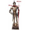 Estatua De Ferro Fundido Guerreiro Medieval Samurai com Espada Miniatura Japao Vintage Retro (cj- - 4