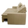 Sofá Retrátil e Reclinável 3 Lugares com Molas 1,80m Elisa Suede Bege Rover & Beato - 7